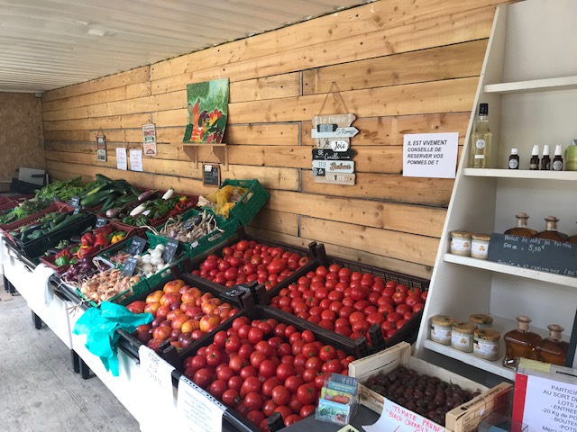 CHAMPIGNY SUR VEUDE-Production et vente de légumes