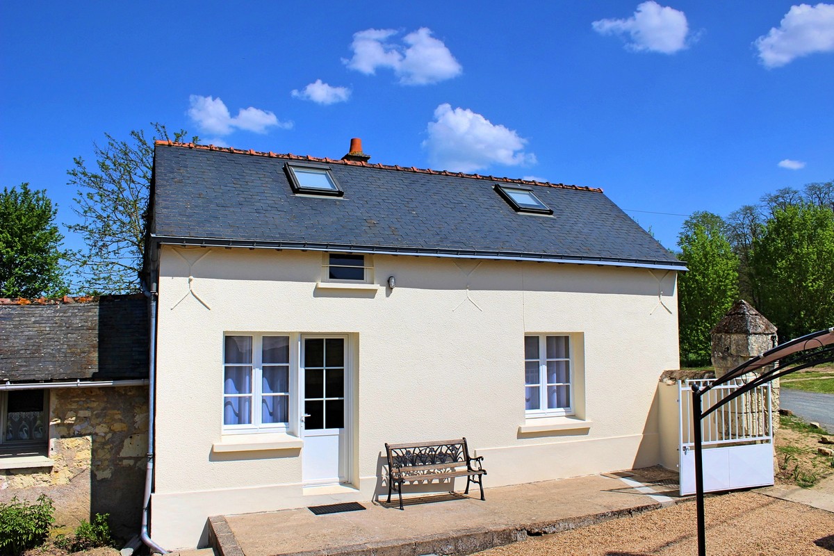 Façade gîte La croix des chemins