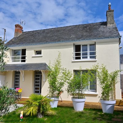 Façade de la petite maison