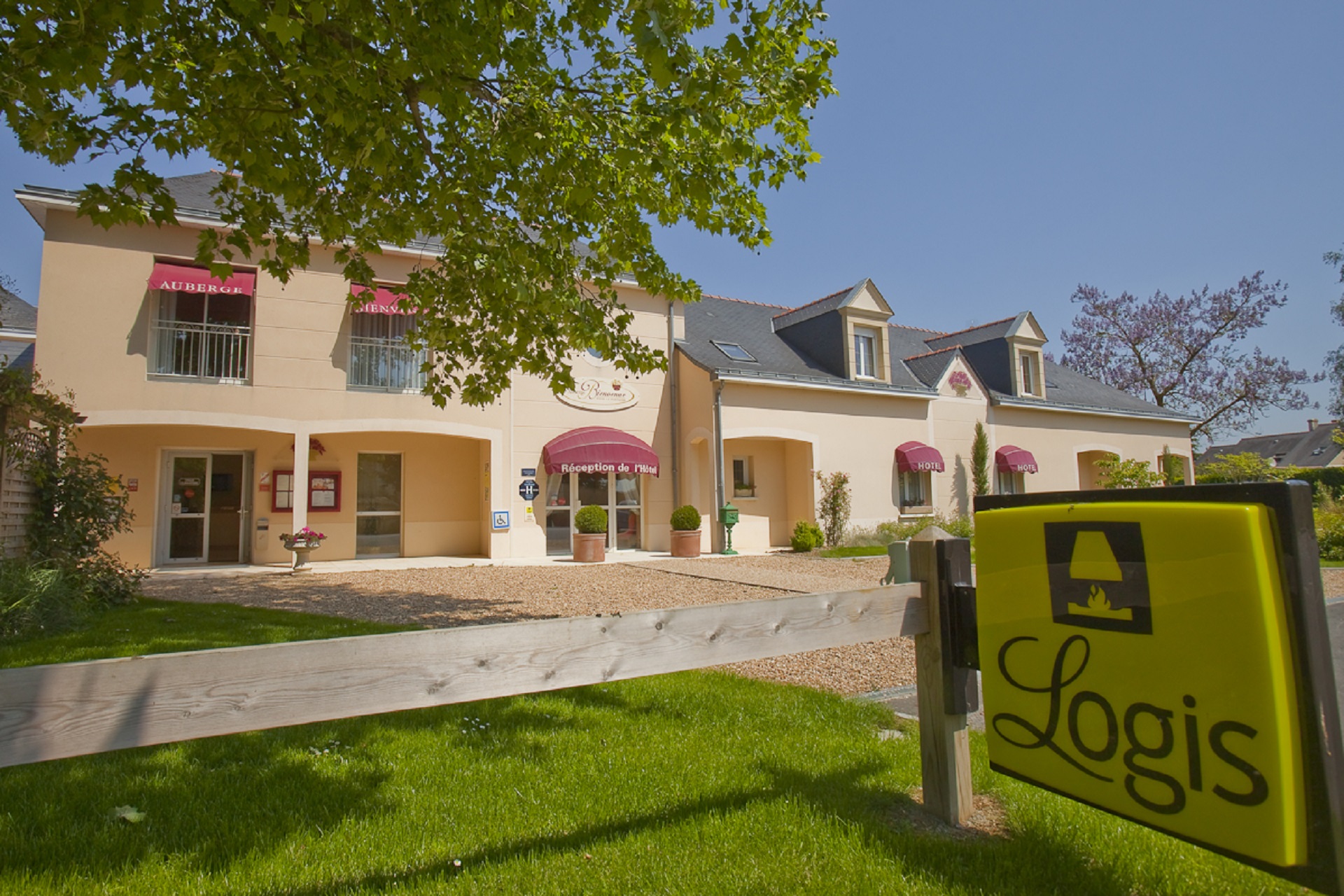 Extérieur de l'hôtel-restaurant