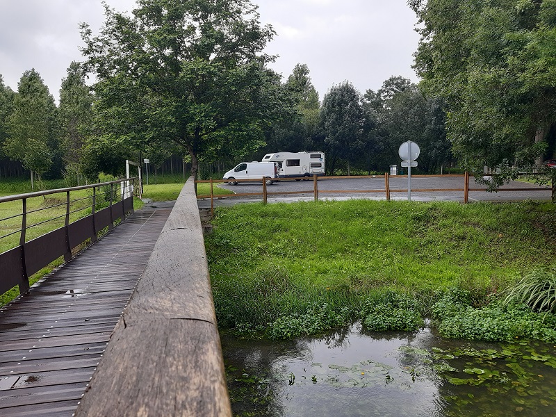 Aire camping-car de Pont-de-Ruan