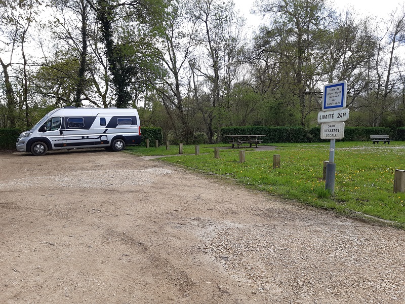 Aire de stationnement camping-car - Cheillé