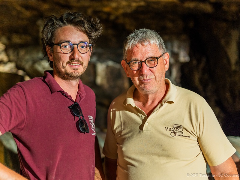 Antoine et Pascal Lambert - Domaine Lambert, Cravant-les-Coteaux.