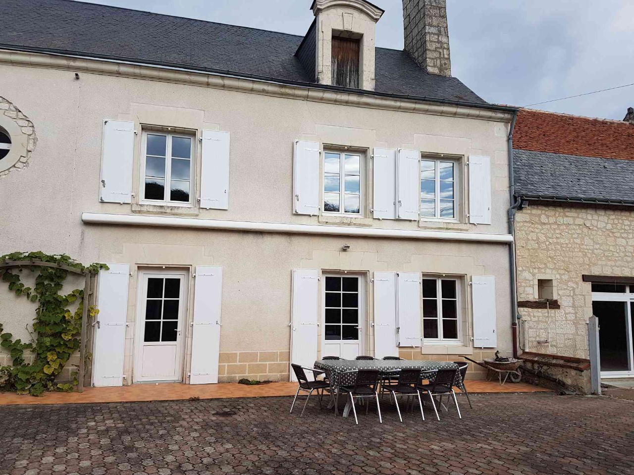 Façade grand gite