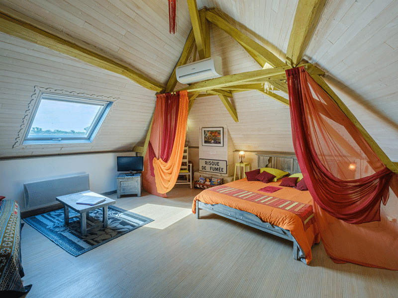 Balcon de Loire, chambre curry