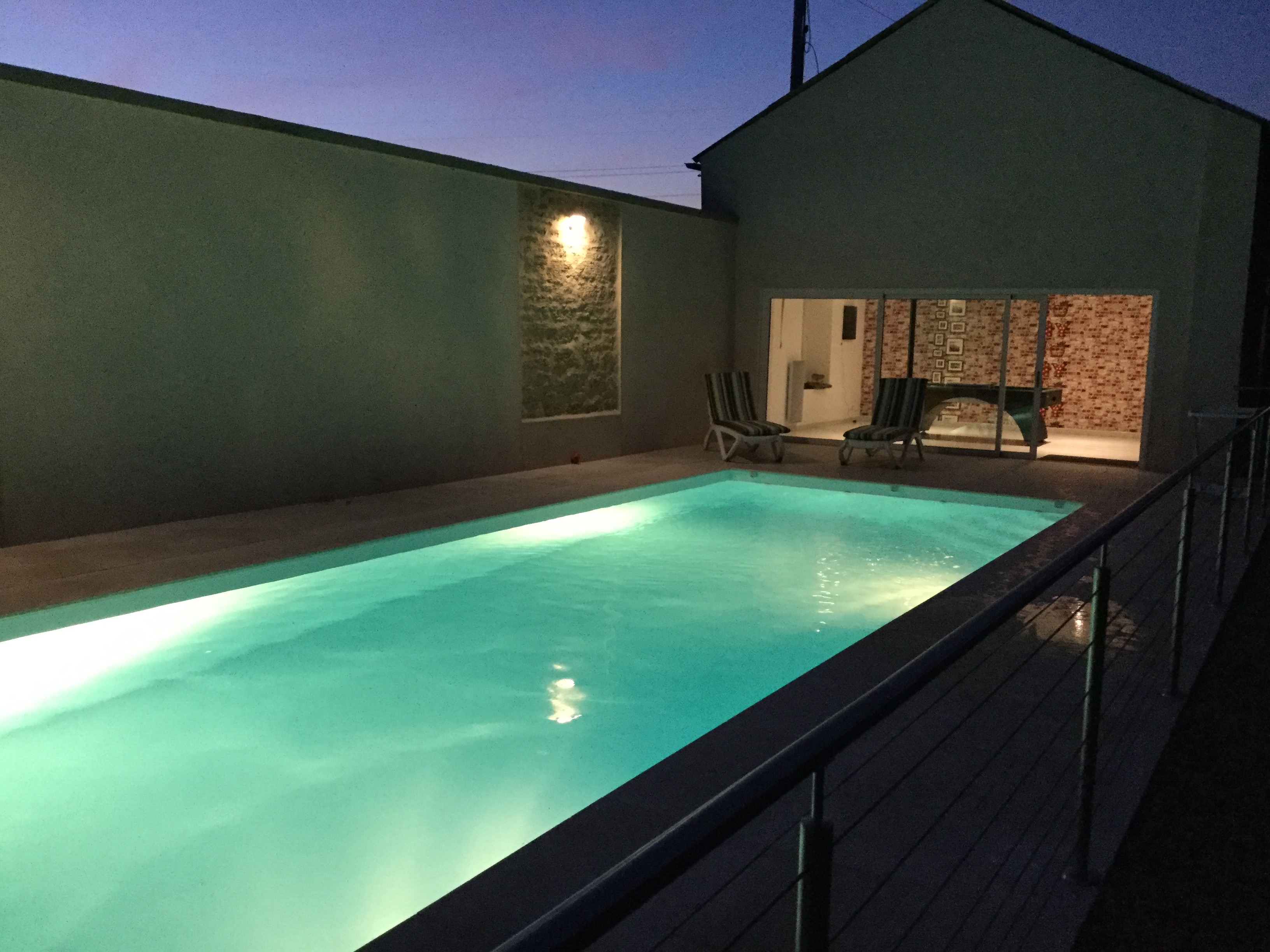 Piscine chuaffée