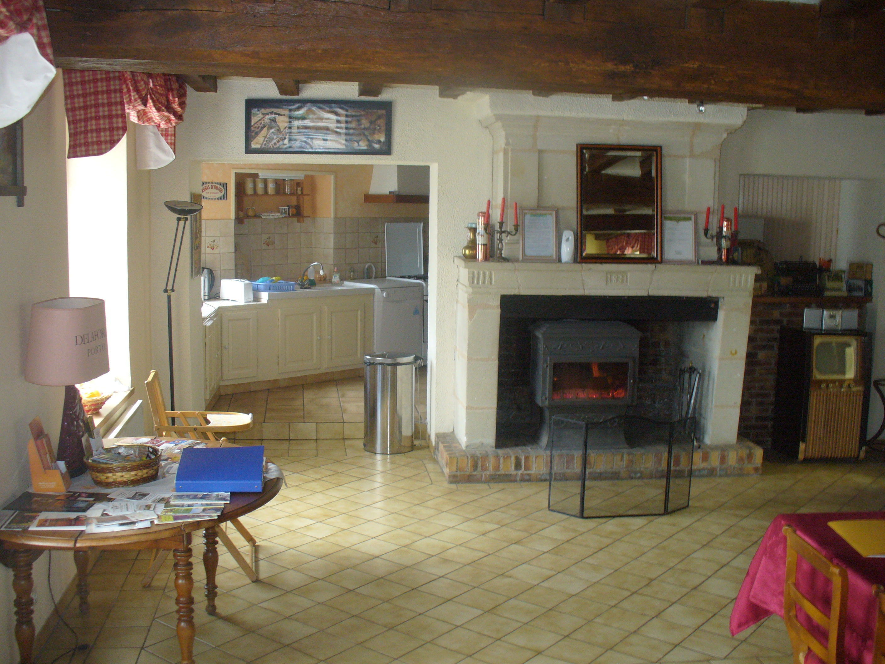 Salon et cuisine
