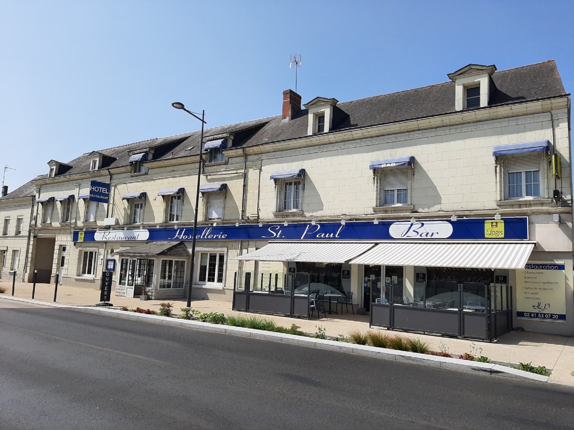Façade Hôtel Saint-Paul