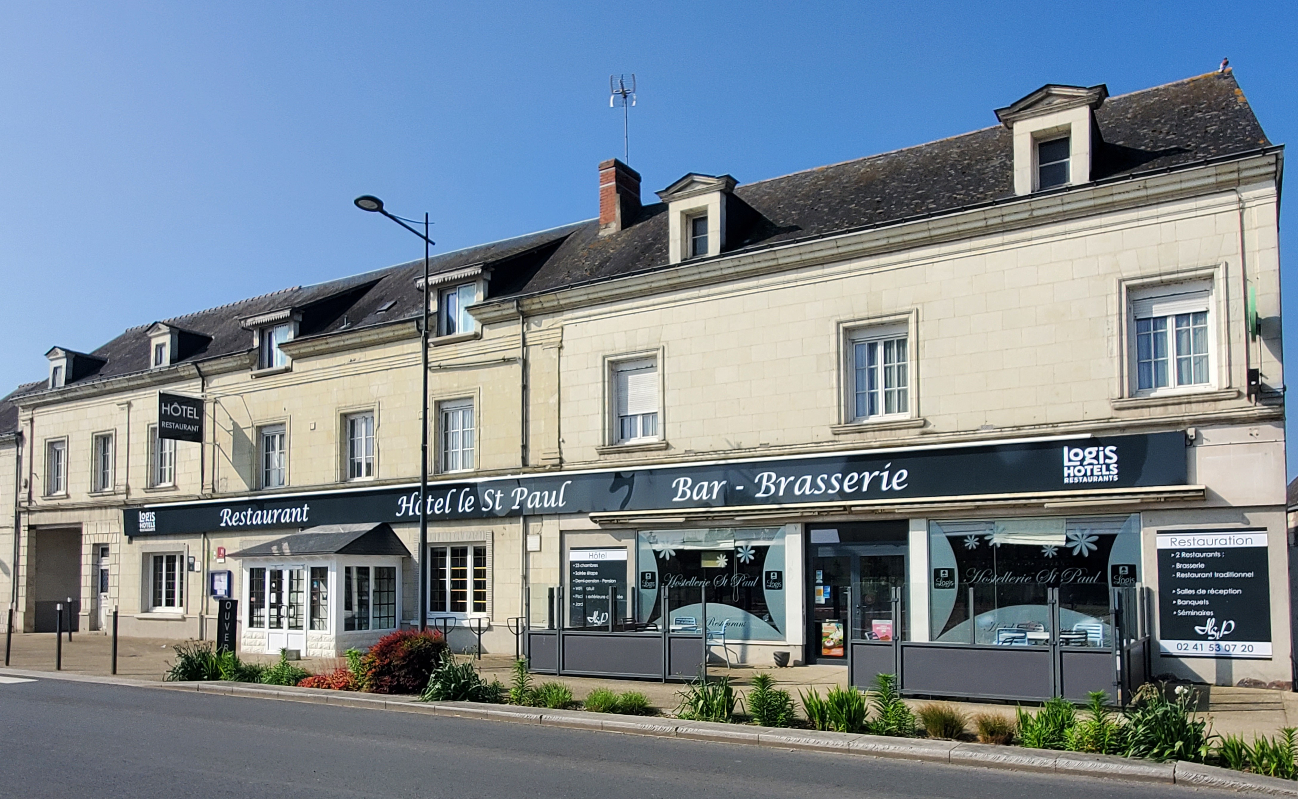 Façade Hôtel Saint Paul