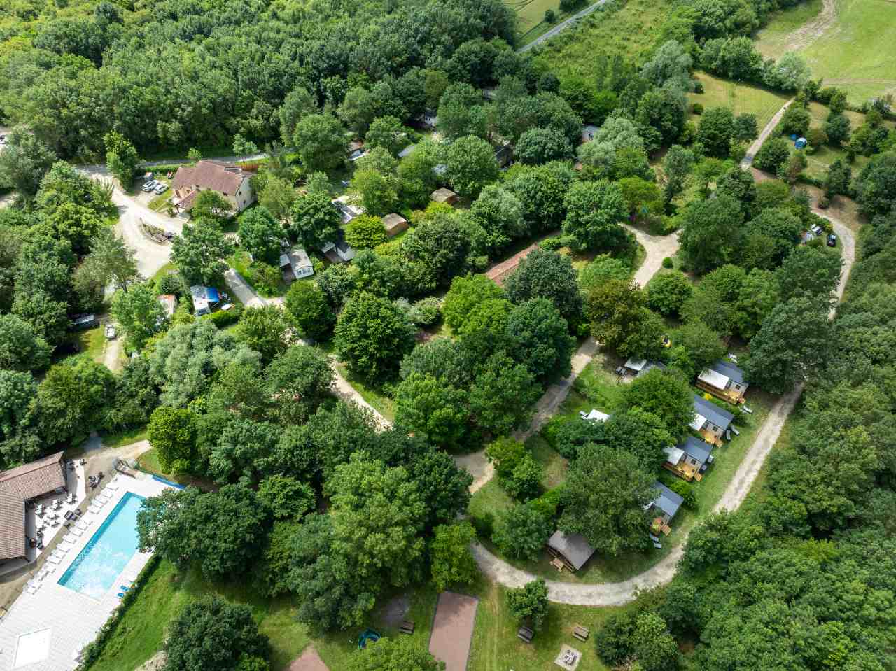 Camping Vue du ciel