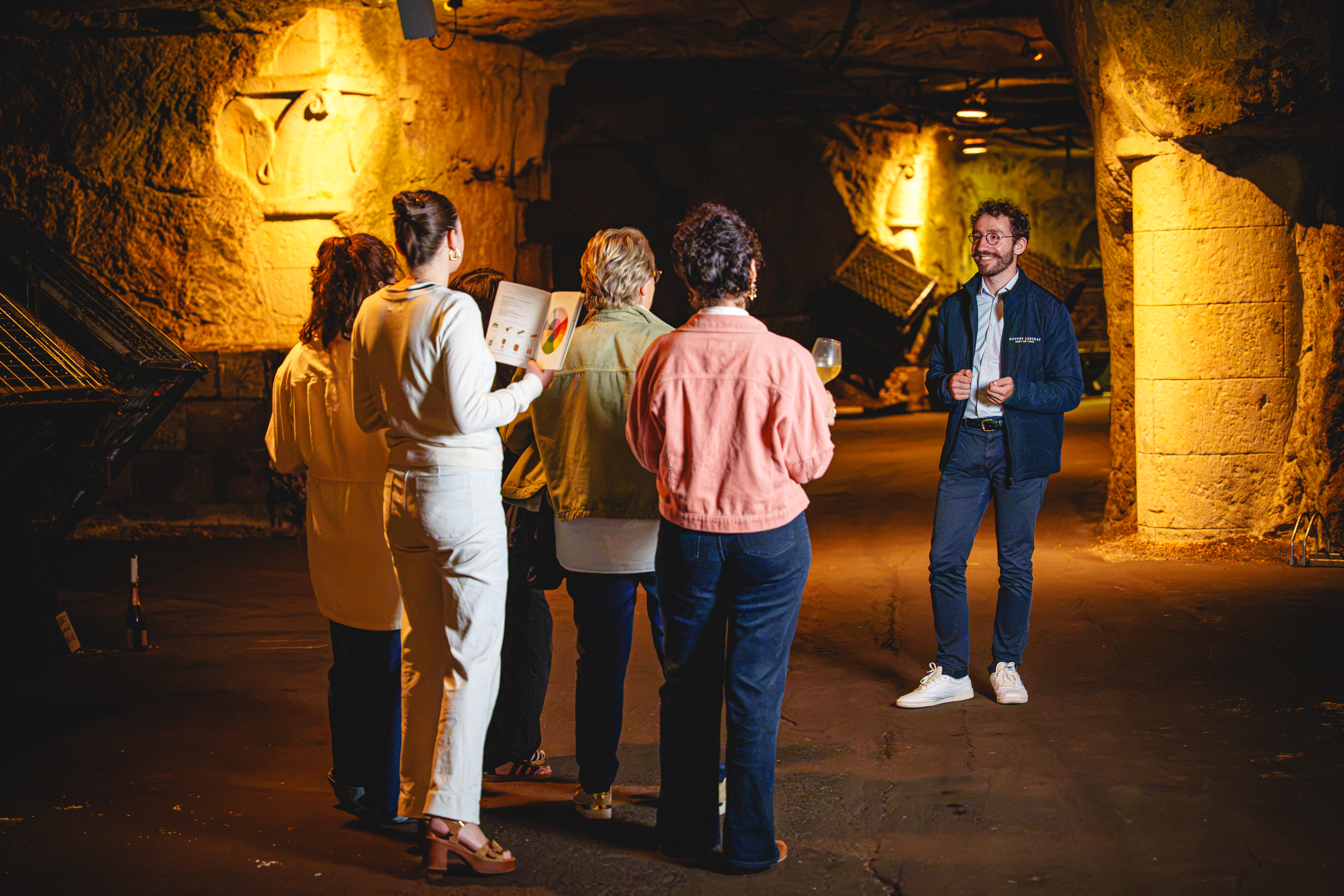 Visite des caves