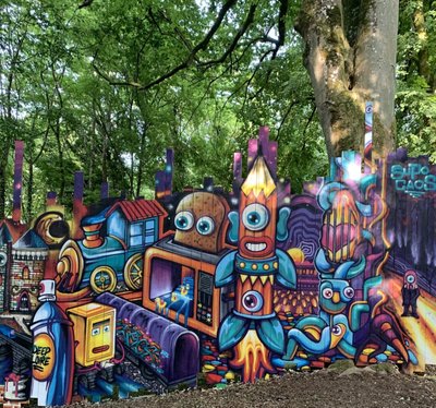 Oeuvre street art - Artiste Supo Caos - Deep Loire