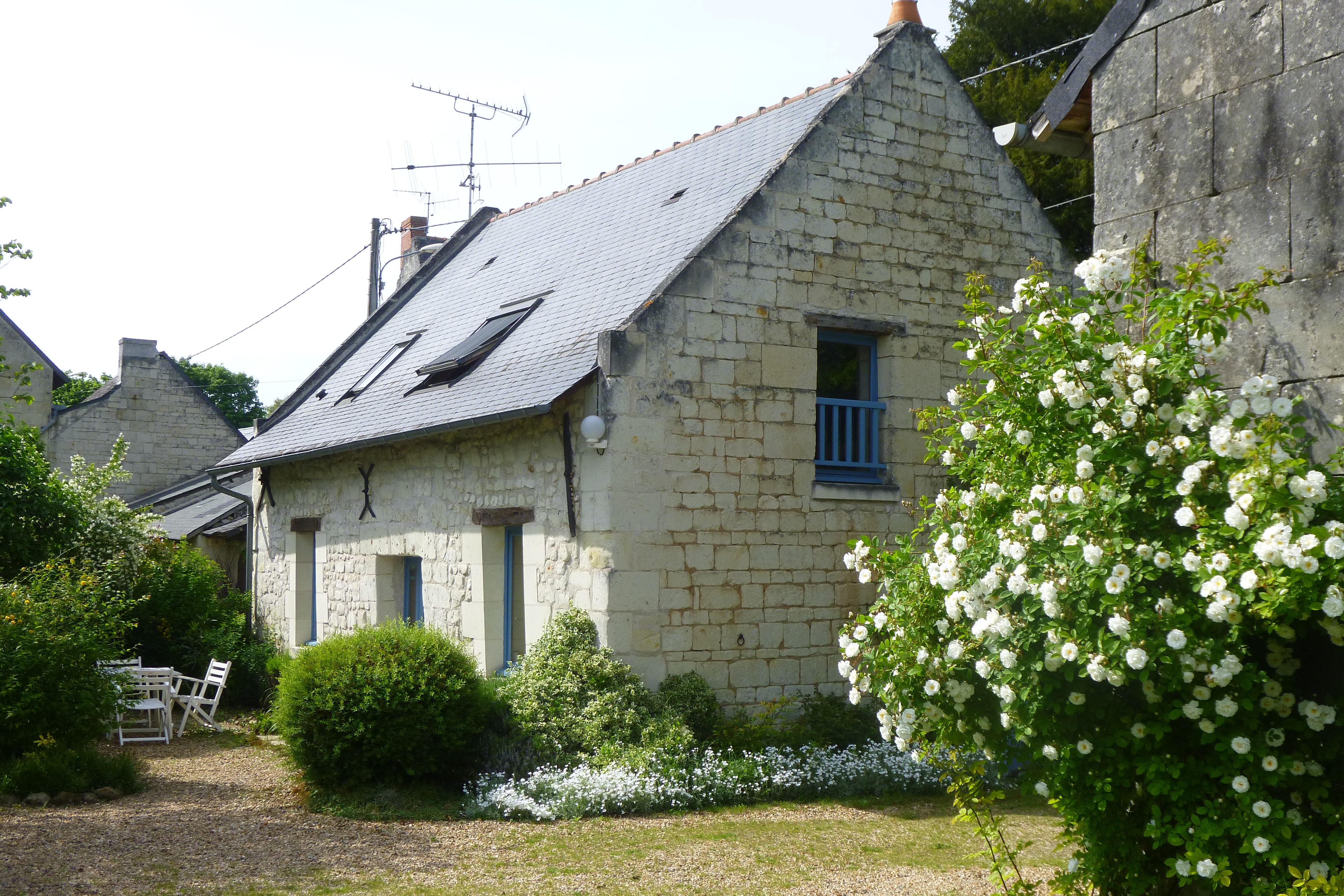Gite en pierre de tuffeau dans le Saumurois