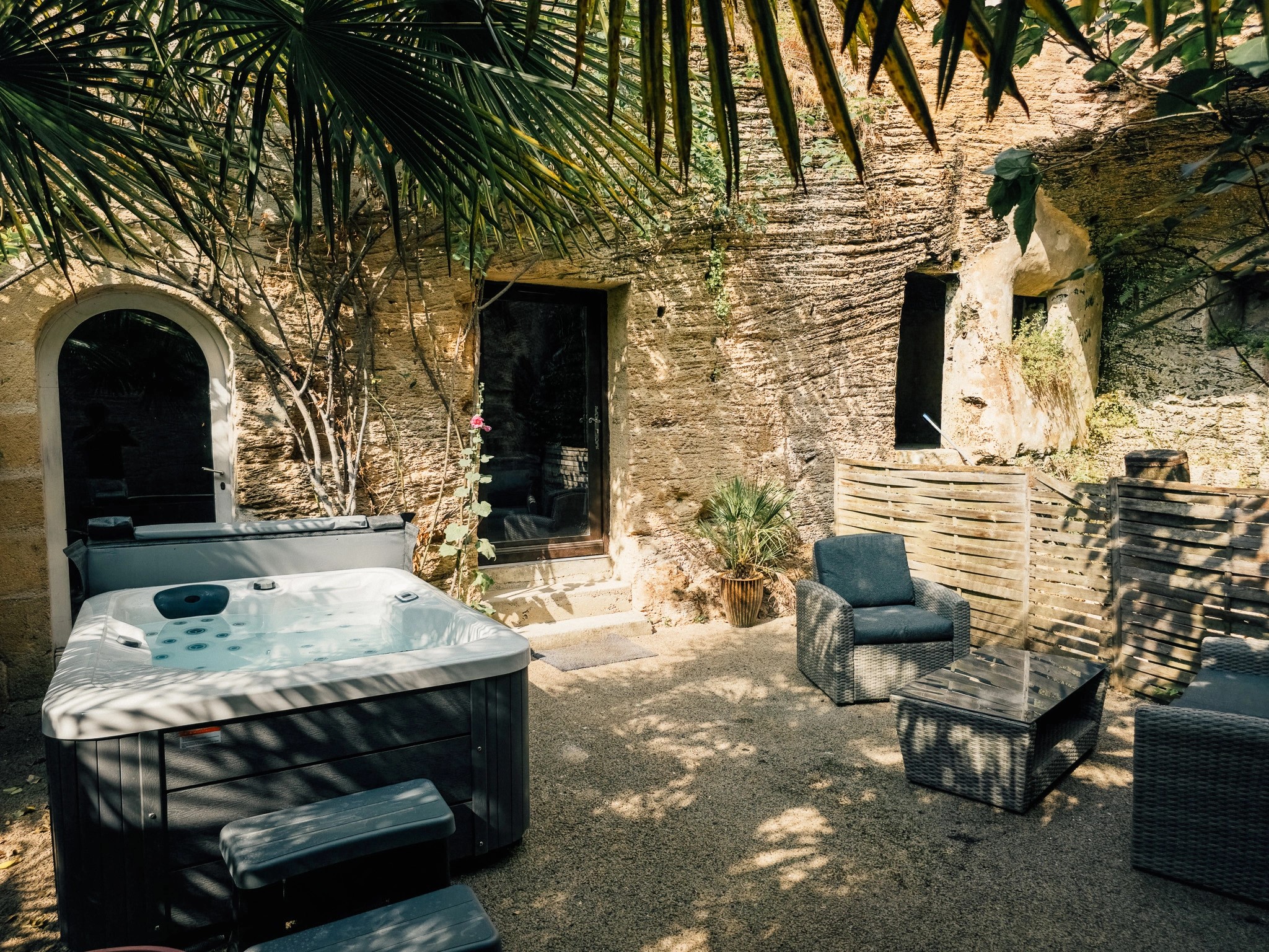 Extérieur de la chambre Le Cocon