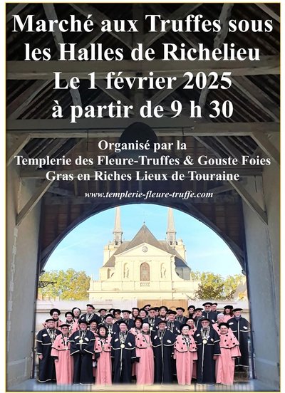 Marché aux truffes Richelieu 1er février 2025