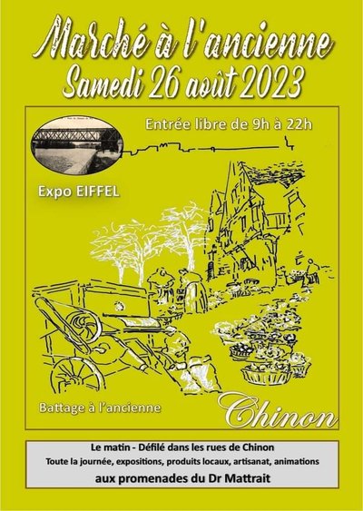 CHINON MARCHE A L ANCIENNE 260823