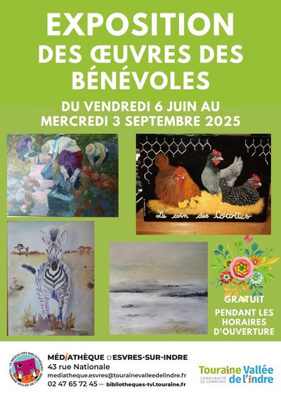 TVI - 06.06 Esvres Exposition de bénévoles