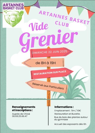 TVI - 22.06 Vide grenier artannes
