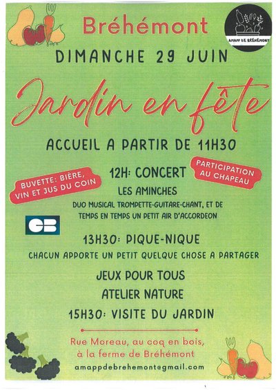 TVI - 29.06 Bréhémont Jardin en fête