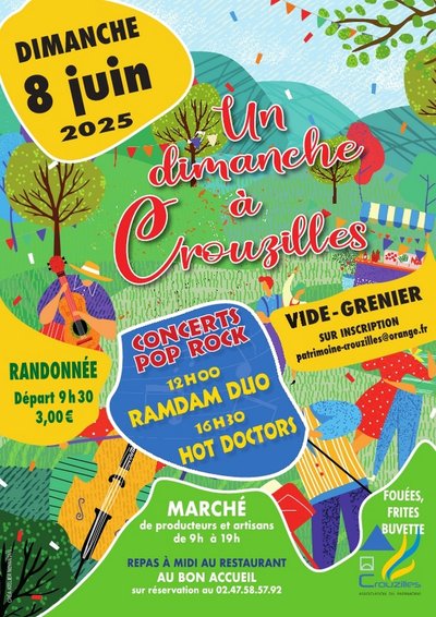 Un dimanche à Crouzilles 8 juin 2025