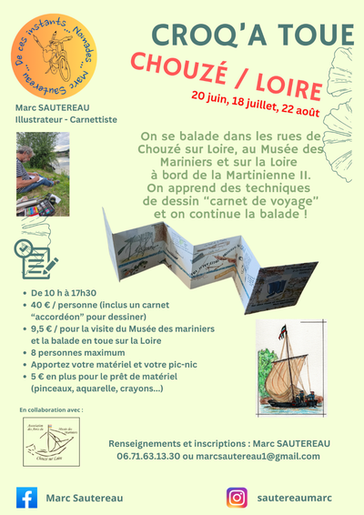Croq'à Toue Chouzé OT Chinon 2025