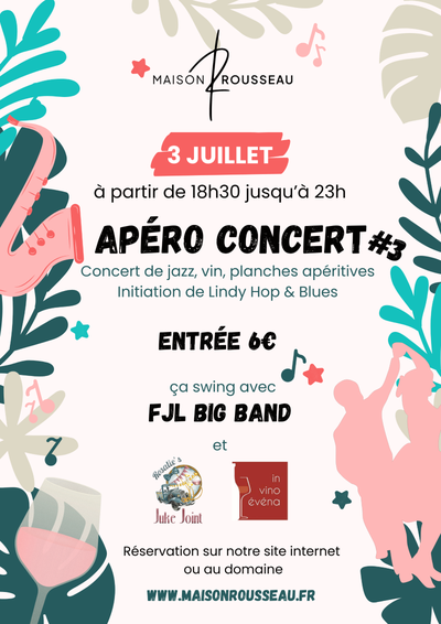 2025 Apero Concert Affiche