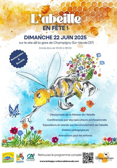 L'abeille en fête Champigny-sur-Veude 22 juin 2025