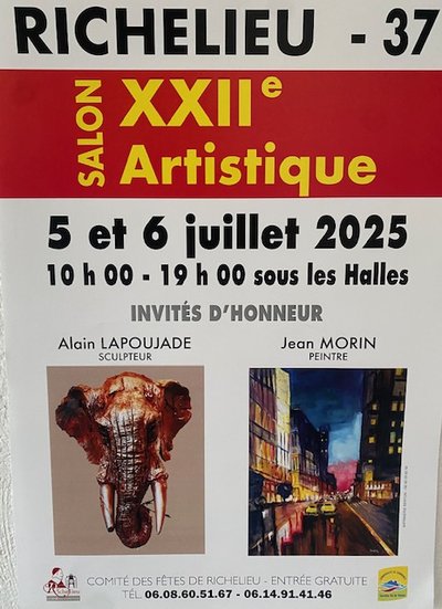 Affiche 22ème Salon Artistique