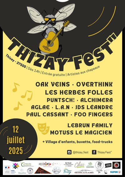 Affiche Thizay Fest