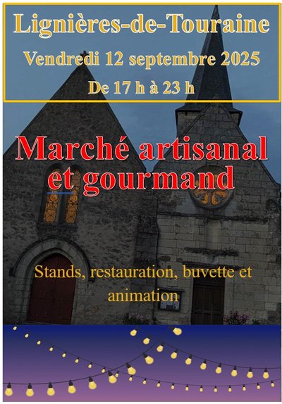 TVI - 12.09 Lignières de Touraine - Marché nocturne