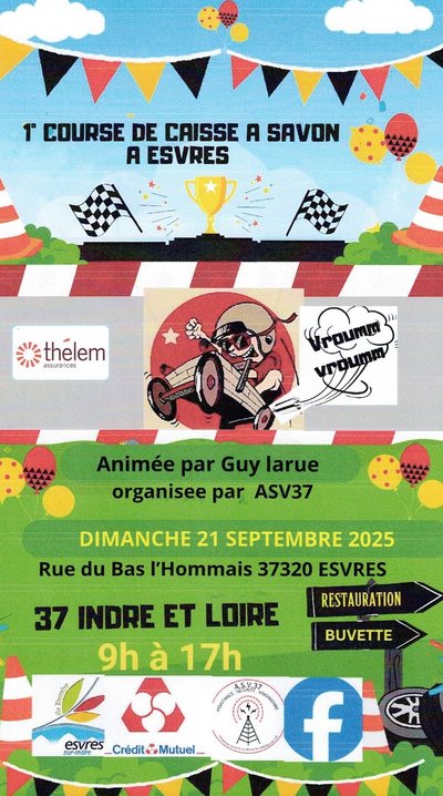 TVI - 21.09 Esvres Course caisse à sacon