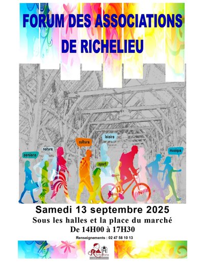 Forum des associations Richelieu 13 septembre 2025