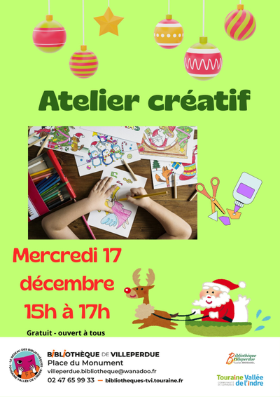 TVI - 17.12 - Villeperdue - atelier créatif