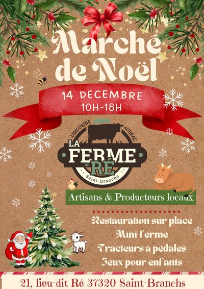 TVI - 14.12 - St-Branchs - Marché de Noël la ferme de Ré