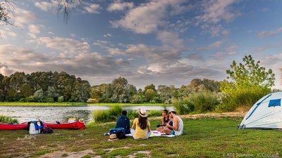 Pause au bord de la Vienne