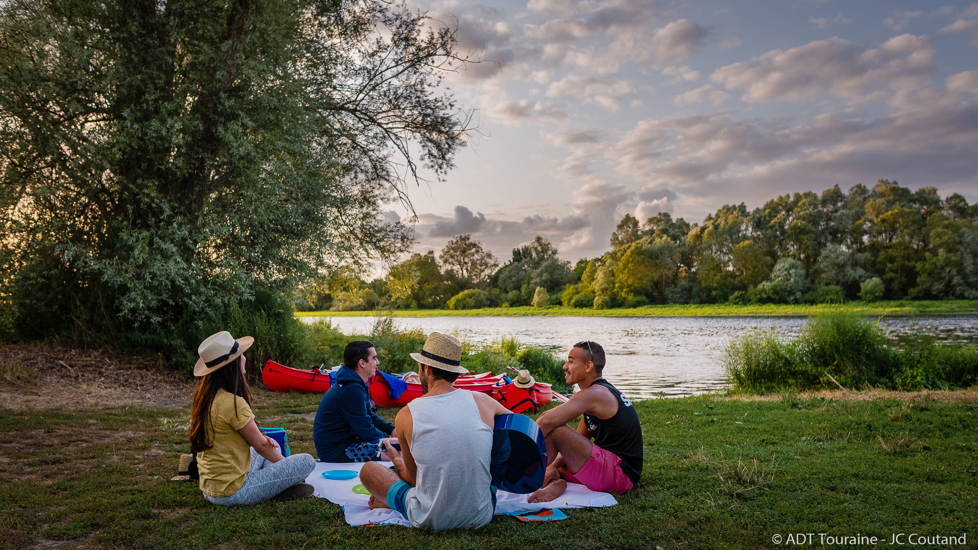 Pause au bord de la Vienne