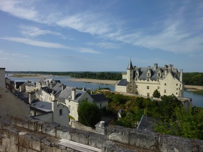 Vue château de Montsoreau