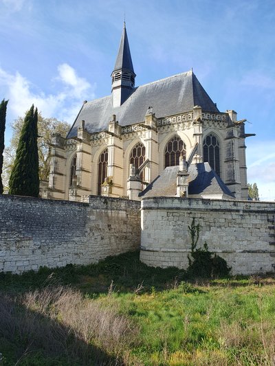 Photographie de la Sainte Chapelle de Champigny-sur-Veude