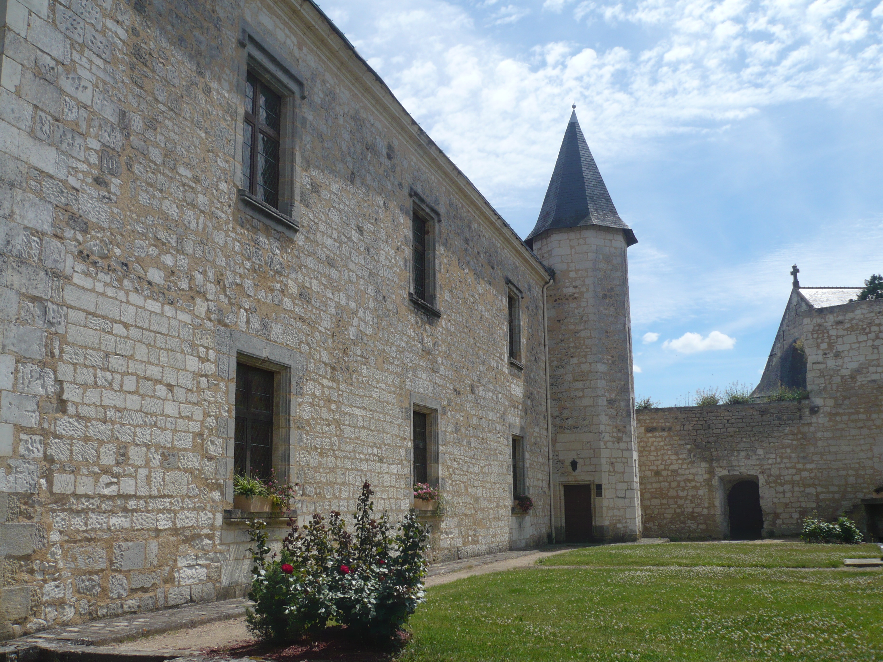 Photographie du château de Sainte-Maure-de-Touraine