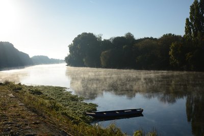 Brume matinale sur la Vienne