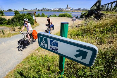 Panneau Loire à Vélo